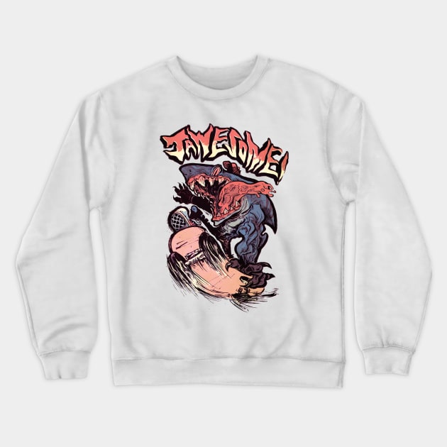 JAWESOME Crewneck Sweatshirt by scumsuck